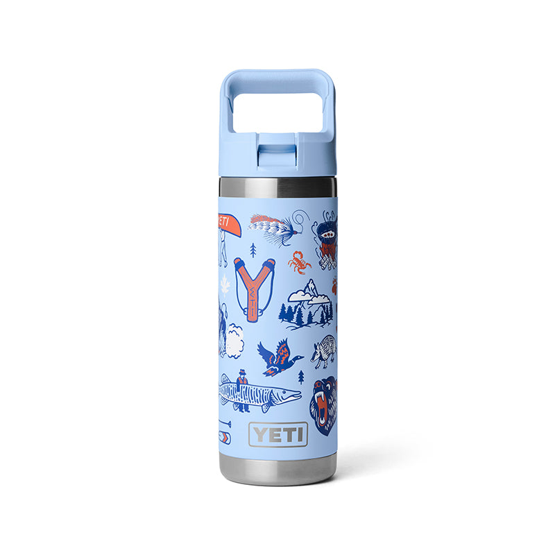 YETI RAMBLER STRAW BOTTLE 18 OZ - SUMMER CAMP COLLECTION