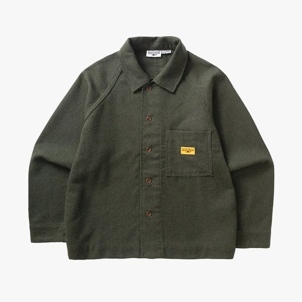 SERVICE WORKS FLANNEL FRONT OF HOUSE OVERSHIRT