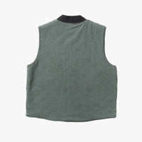 SERVICE WORKS OVER-DYED DENIM WORK VEST