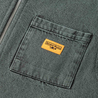 SERVICE WORKS OVER-DYED DENIM WORK VEST