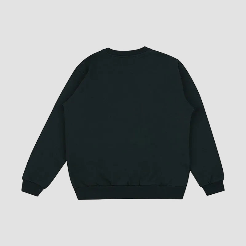 CAT LOGO BASIC CREWNECK FLEECE