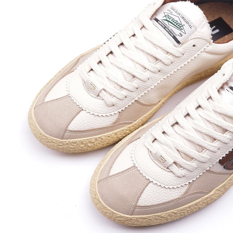 PURAAI VINTAGE GRAIN ECOLEATHER SHOES - COGNAC