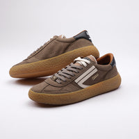 PURAAI VINTAGE HAIRY MICROSUEDE SHOES - BAILEYS
