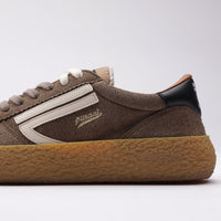 PURAAI VINTAGE HAIRY MICROSUEDE SHOES - BAILEYS