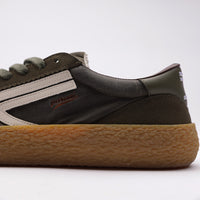 PURAAI VINTAGE WAXED NYLON SHOES - SIDRO