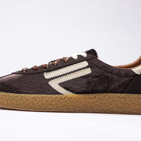 PURAAI XS VELVET SHOES - TIRAMISU
