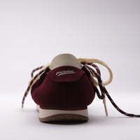 PURAAI PANTHER VELVET SHOES - WINE