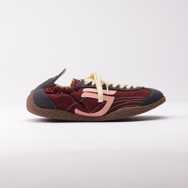PURAAI CORSA VINTAGE NYLON SHOES - RED VORTEX