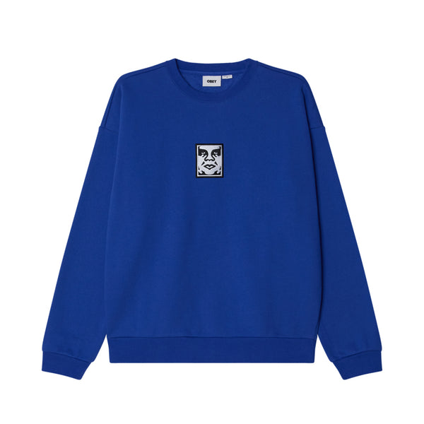 OBEY ICON EXTRA HEAVY CREW II FLEECE