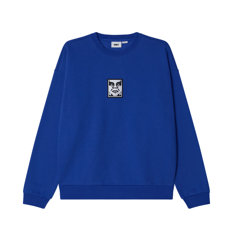 OBEY ICON EXTRA HEAVY CREW II FLEECE