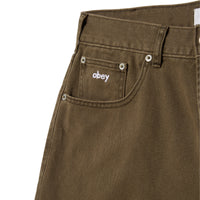 OBEY BIGWIG BAGGY DENIM PANT