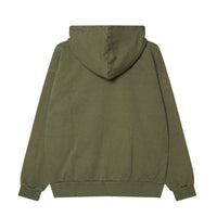 OBEY LOWERCASE PIGMENT ZIP HOOD FLEECE