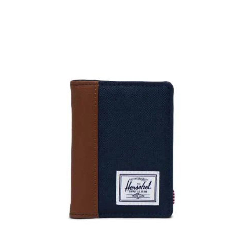 HERSCHEL -T GORDON WALLET NAVY/TAN