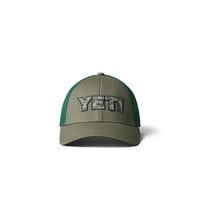 YETI CAMO LOGO BADGE LOW PRO TRUCKER HAT