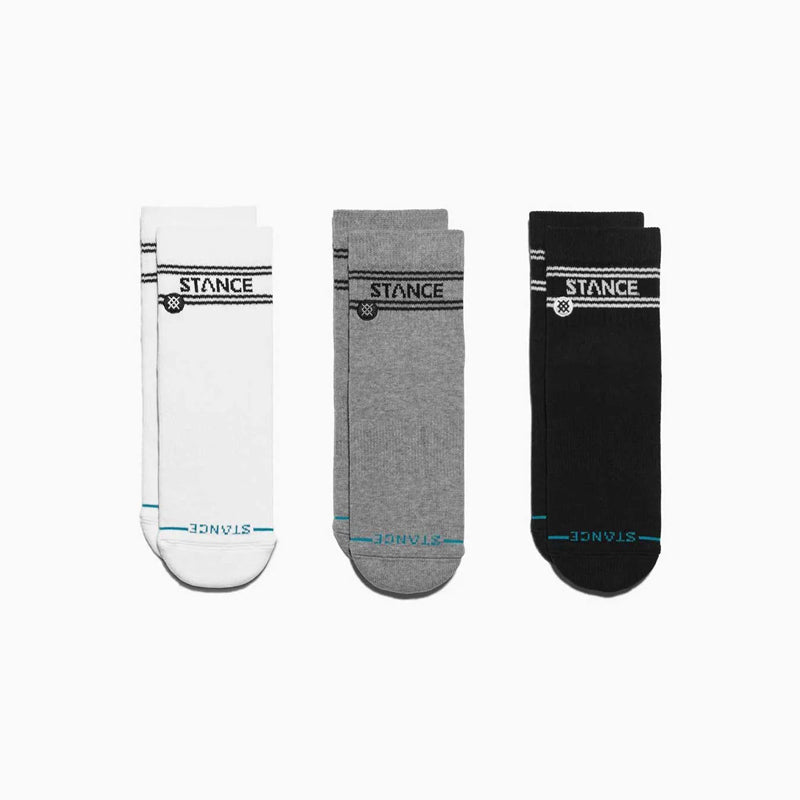 STANCE BASIC QUARTER 3 PACK SOCKS