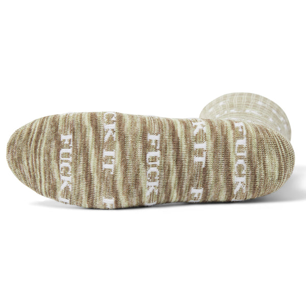 HUF FUCK IT MARLED SOCKS