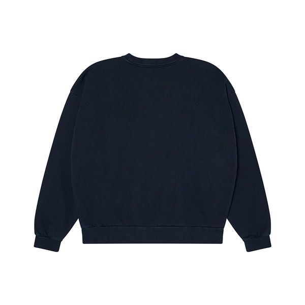 OBEY LOWERCASE PIGMENT CREW FLEECE