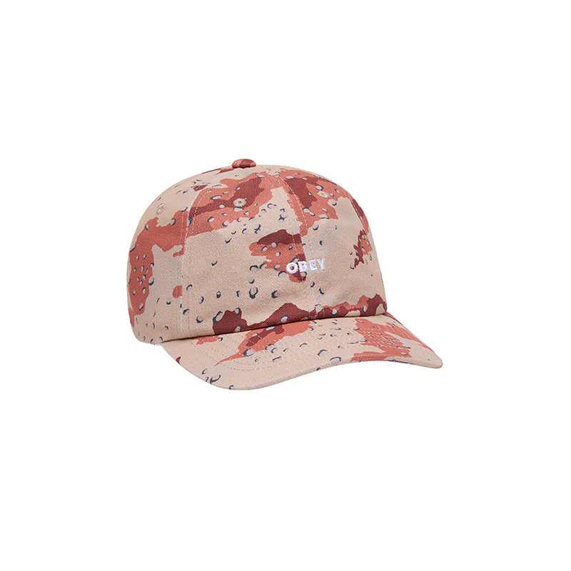 OBEY PIGMENT BOLD 6 PANEL STRAPBACK HAT
