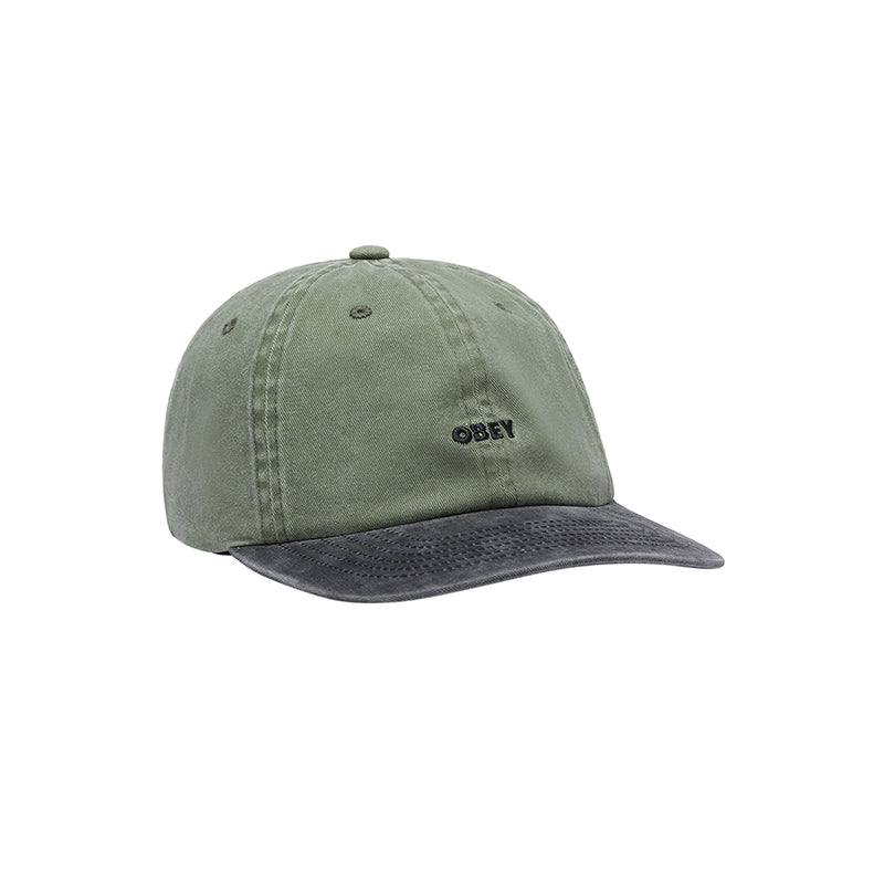 OBEY PIGMENT BOLD 6 PANEL STRAPBACK HAT