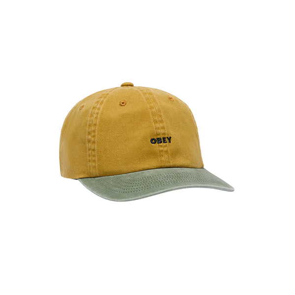 OBEY PIGMENT BOLD 6 PANEL STRAPBACK HAT