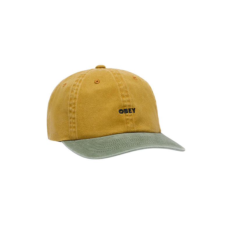 OBEY PIGMENT BOLD 6 PANEL STRAPBACK HAT