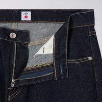 EDWIN REGULAR TAPERED MADE IN JAPAN JEANS RINSED